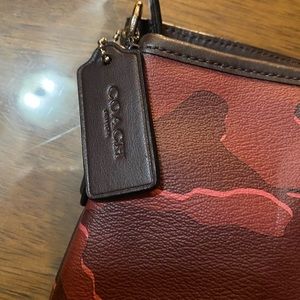 Coach camo bag